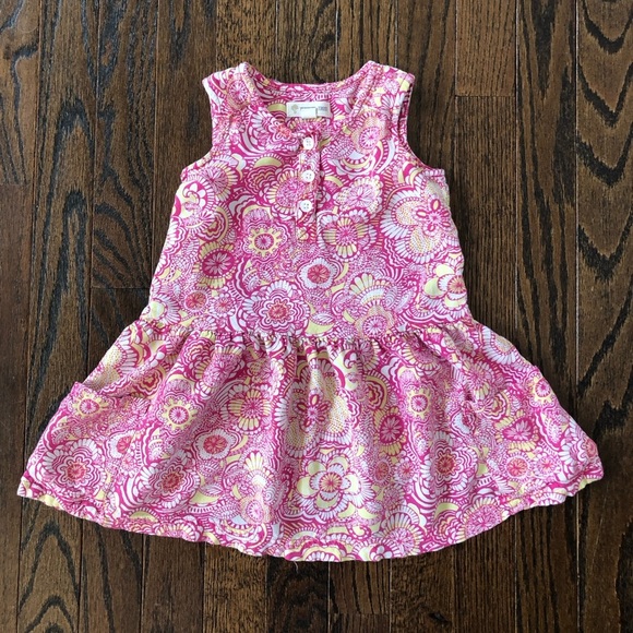 Tucker + Tate Other - Tucker + Tate Girls 4Y Sleeveless A-Line Pocket Dress w/Geometric Floral Design